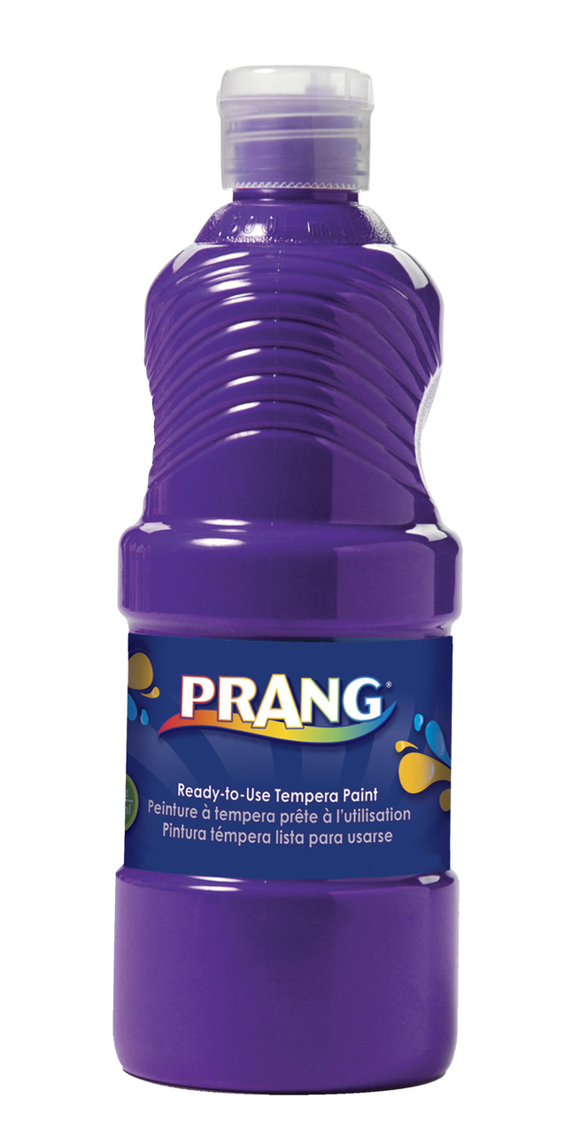 Prang Ready-to-Use Washable Tempera Paint 32 oz Bottle Black 10909