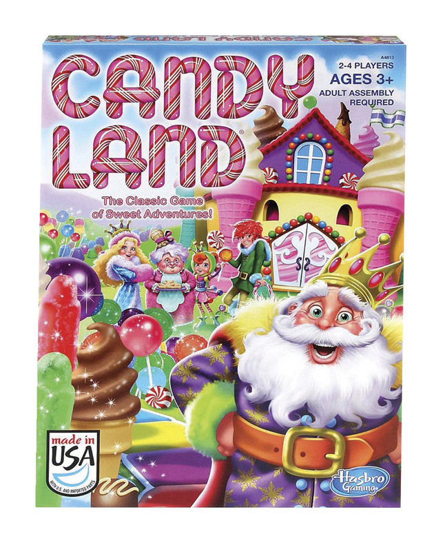 Hasbro Gaming Candy Land Game Winter Adventures Edition Board Game for Kids Age 