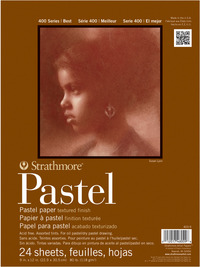 Strathmore 400 Series Pastel Pad, 11 x 14 Inches, 80 lb, 24 Sheets Item Number 234429