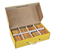 School Smart Crayons with Storage Box, Assorted Colors, Pack of 800 Item Number 245952