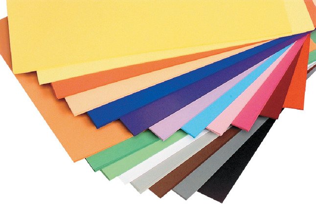 Folia Assorted Colored Paper, 120 gsm, 8-1/4 x 11-3/4 Inches, Pack of 250, Item Number 2094962