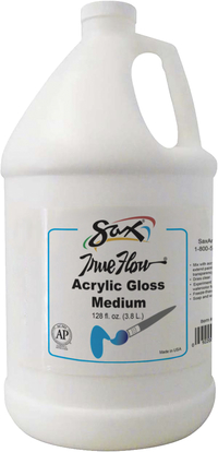 Sax True Flow Acrylic Medium, Gallon, Gloss Item Number 247313