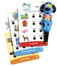 Educational Insights Phonics Fun Hot Dots Jr Set, 80 Cards and 1 Pen Item Number 356933