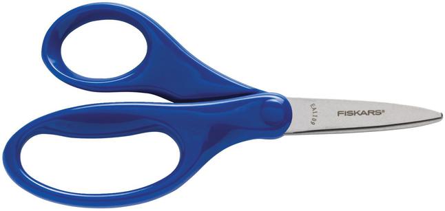 Scissors,　Assorted　Inches,　Tip,　Pointed　Kids　Fiskars　Colors