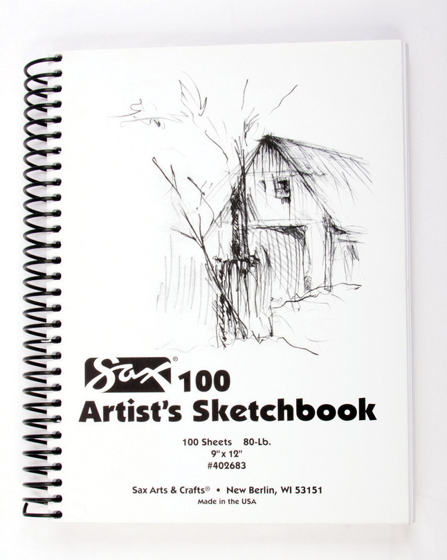 5 Set 9 x 12 inches 40 Sheets Premium Quality Sketch Book Paper Pad Art Drawing 
