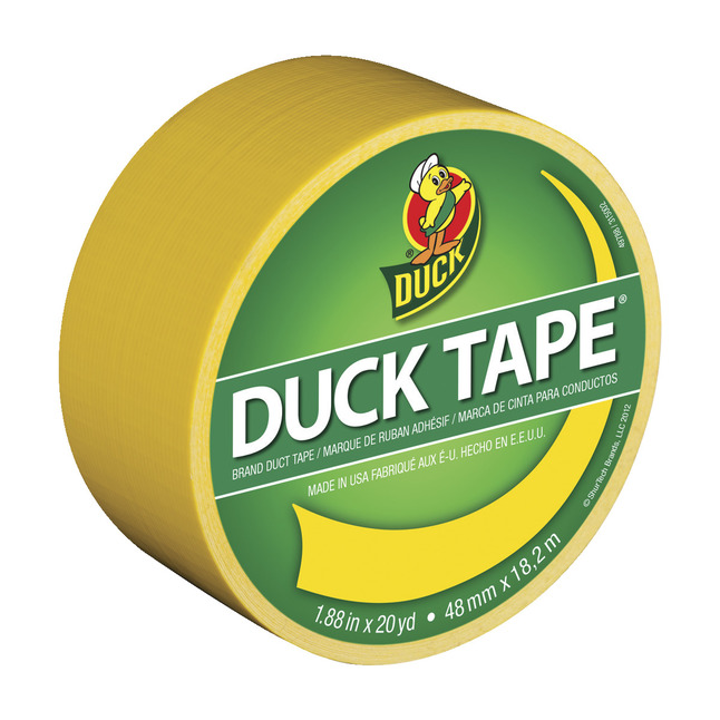 Image for Duck Tape Colored Duct Tape, 1-7/8 Inches x 20 Yards, Yellow from School Specialty