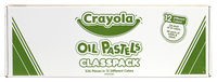 Crayola Hexagonal Jumbo Oil Pastel Stick Classroom Pack, Assorted Colors, Pack of 33, Item Number 405788