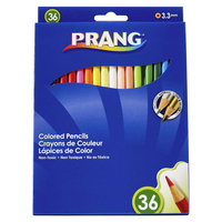 Prang Colored Pencils, Assorted Colors, Set of 36 Item Number 405829