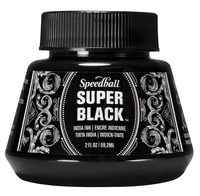 Speedball Super Black India Ink, 2 Ounces Item Number 407494