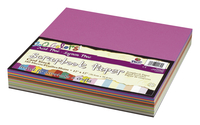 Pacon Acid-Free Heavy Weight Card Stock, 12 x 12 Inch, Assorted Colors, 160 Sheets Item Number 409338