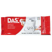 DAS Air-Hardening Acid-Free Non-Toxic Modeling Clay, 1.1 lb, White Item Number 410351