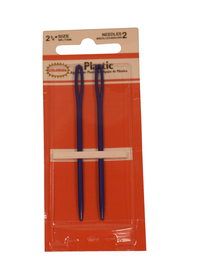 Colonial Needle Plastic Lucite Jumbo Eye Yarn Needle, 2-3/4 in, Pack of 2 Item Number 436520