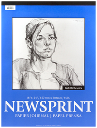 Newsprint Paper, Newsprint Pads, Item Number 457259