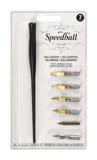 Speedball Basic Calligraphy Set, Set of 7, Item Number 466268