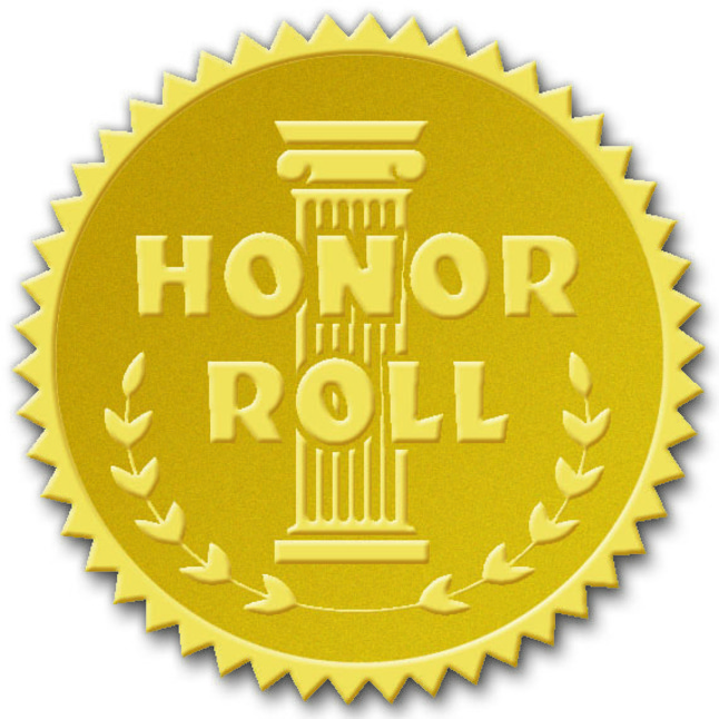 Hammond & Stephens Honor Roll Gold Foil Embossed Seal, Item Number 1337926