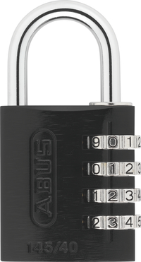 ABUS 4-Dial Aluminum Combination Lock, Item Number 5000035
