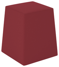 Classroom Select Soft Seating Neofuse Tapered Ottoman, 20-1/2 x 20-1/2 x 24 Inches, Item Number 5000931
