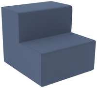 Classroom Select Soft Seating Neofuse Comfort 2-Tiered Seat, 37 x 41 x 35 Inches, Item Number 5000938
