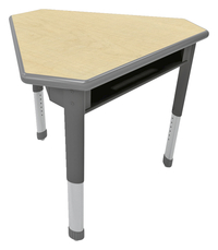 Classroom Select Concord Desk, Gem Shape Laminate Top, LockEdge, 30 x 34 Inches, Item Number 5001092