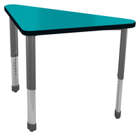 Classroom Select Concord Triangle Desk, Laminate Top, LockEdge, Item Number 5002466