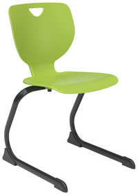 Classroom Select Inspo Elliptical Cantilever Chair, 16 Inch Seat Height, Item Number 5002967