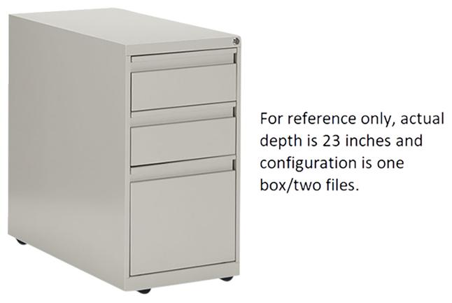 Global G Series Mobile Pedestal Box Box File 15 X 23 X 28 Inches Various Options