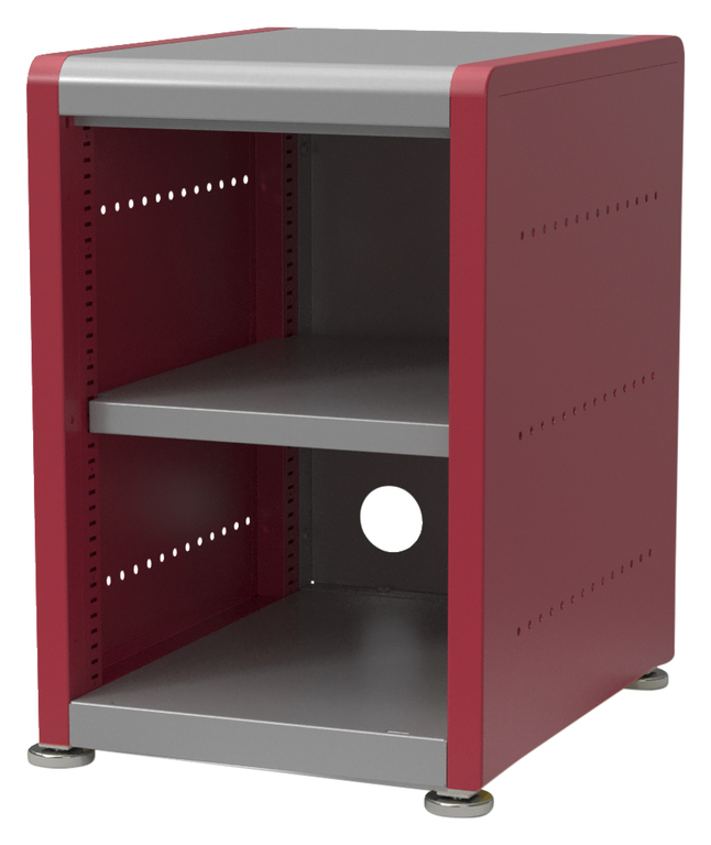 Classroom Select Geode Short Cabinet, 22 Inch Wide Shelving Unit With Doors