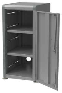Classroom Select Geode Cabinet, 1 Door, Markerboard Back, 2 Shelves, 15 x 19-1/4 x 32-1/4 Inches, Item Number 5003335