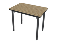 Classroom Select Vigor Table, 72 x 24 Inch Rectangle Laminate Top with LockEdge, Item Number 5003682