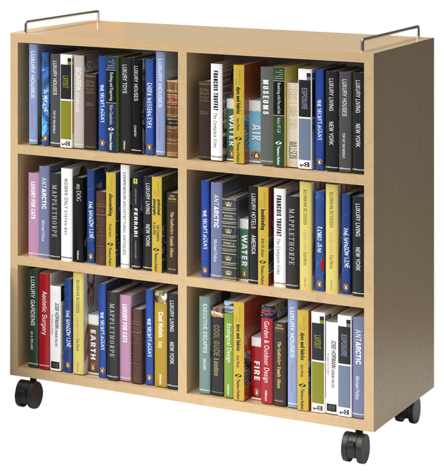 Classroom Select NeoLink Straight Mobile Cabinet, Single Sided, Laminate Back, 56 x 24 x 42 Inches, Item Number 5004030