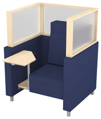 Classroom Select NeoLink Cubicle Chair with Power, 40 x 34-3/4 x 55 Inches, Item Number 5004784