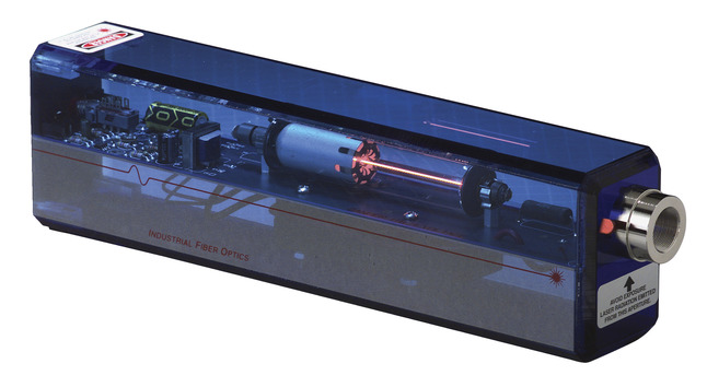 Industrial Fiber Optics Laboratory Helium Neon Laser - 0.5mW model, Item Number 500649
