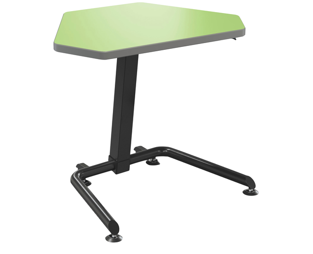 Image for Classroom Select Gem Alliance Fixed Height Tilt-N-Nest Desk, Laminate Top, T-Mold Edge, Black Frame from School Specialty