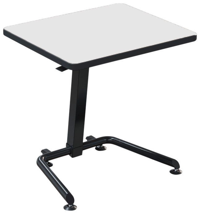 Classroom Select Bond Fixed Height Desk, Markerboard Top, LockEdge, Black Frame 20 x 24 x 30 Inches, Item Number 5008730