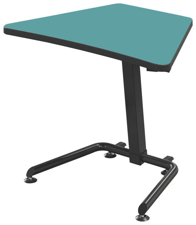 Image for Classroom Select Affinity Fixed Height Desk, Laminate Top, LockEdge, Black Frame from School Specialty