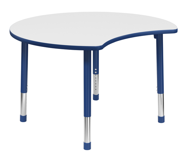 Classroom Select Markerboard Activity Table, LockEdge, Zoom, Adjustable Height Apollo Leg, Item Number 5008752