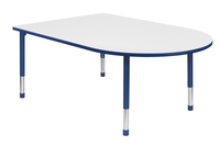 Classroom Select Markerboard Activity Table, LockEdge, Media, Adjustable Height Apollo Leg, Item Number 5008756