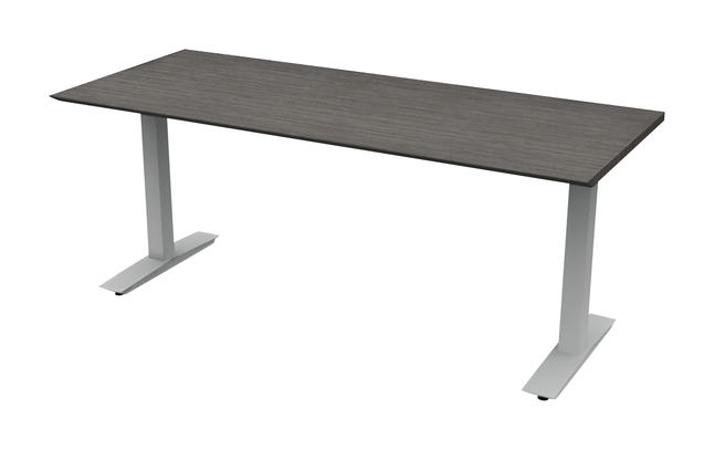 AIS Calibrate Series Height Adjustable Desk With Knife Edge, 72 x 30 Inches, Item Number 5008940
