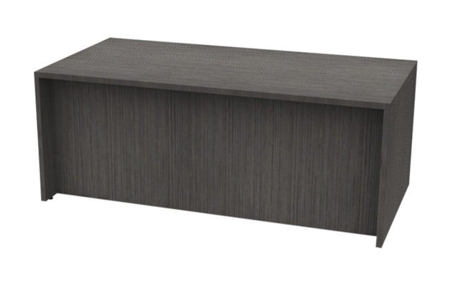 AIS Calibrate Series Desk Shell With Recessed Full Modesty, 72 x 36 x 29 Inches, Item Number 5008956