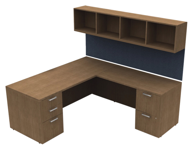 Image for AIS Calibrate Series Typical 17 Admin Desk, 78 x 72 Inches from School Specialty