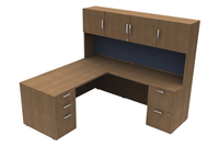 Image for AIS Calibrate Series Typical 32 Admin Desk, 78 x 72 Inches from School Specialty