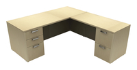 Image for AIS Calibrate Series Typical 11 Admin Desk, 78 x 72 Inches from School Specialty