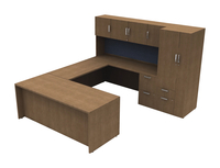 Image for AIS Calibrate Series Typical 40 Admin Desk, 8-1/2 x 6 Feet from SSIB2BStore