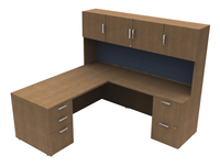 Image for AIS Calibrate Series Typical 12 Admin Desk, 78 x 72 Inches from School Specialty