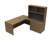Image for AIS Calibrate Series Typical 14 Admin Desk, 78 x 72 Inches from School Specialty
