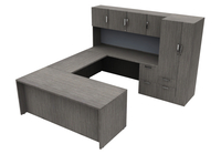 Image for AIS Calibrate Series Typical 20 Admin Desk, 8 x 8 Feet from School Specialty