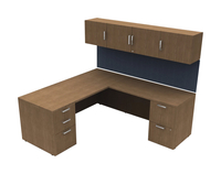 Image for AIS Calibrate Series Typical 36 Admin Desk, 78 x 72 Inches from School Specialty