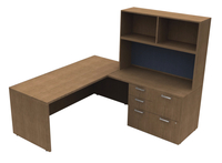 Image for AIS Calibrate Series Typical 34 Admin Desk, 78 x 72 Inches from School Specialty