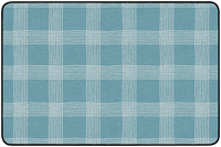 Childcraft Peaceful Plaid, 4 x 6 Feet, Rectangle, Item Number 5009013