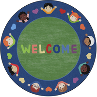 Image for Childcraft Welcome Friends, 8 Feet, Round from School Specialty